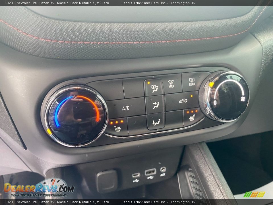 2021 Chevrolet TrailBlazer RS Mosaic Black Metallic / Jet Black Photo #31