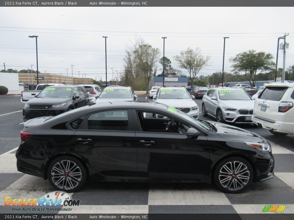 2021 Kia Forte GT Aurora Black / Black Photo #3