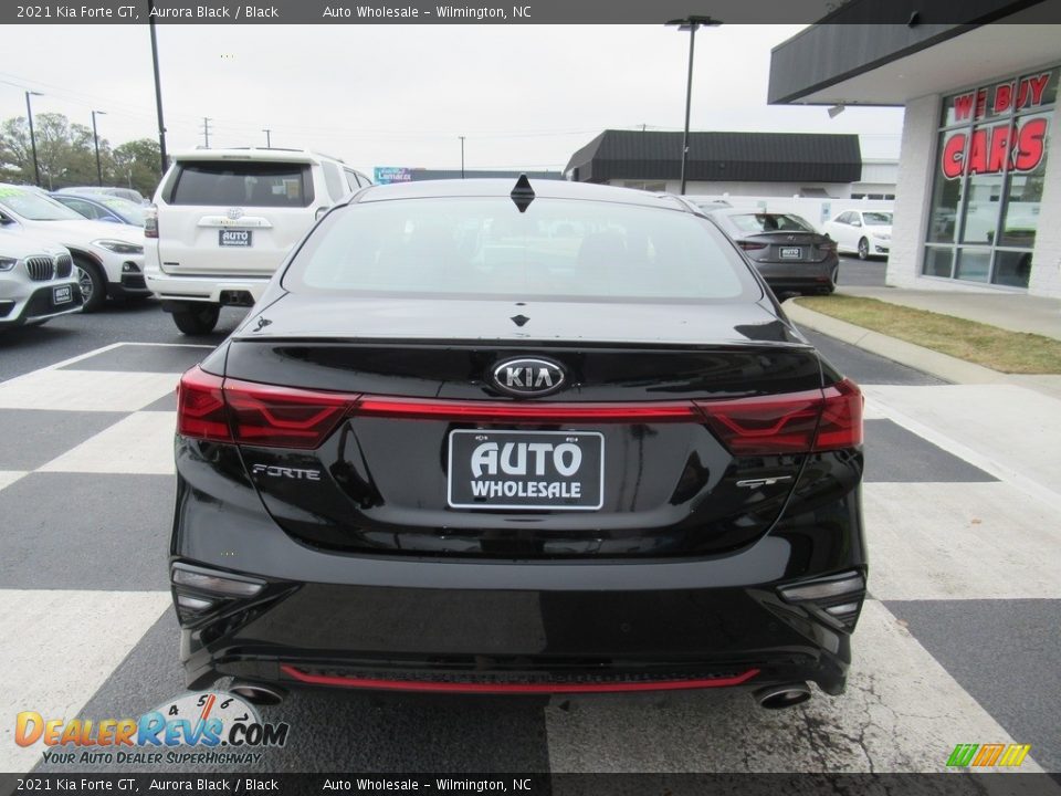 2021 Kia Forte GT Aurora Black / Black Photo #4