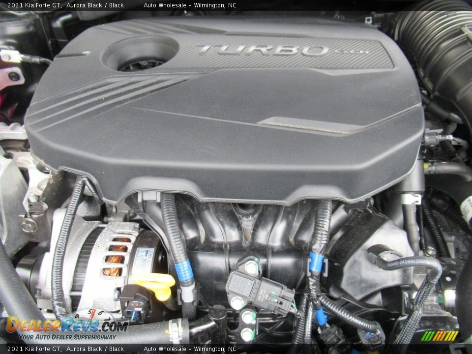 2021 Kia Forte GT Aurora Black / Black Photo #6