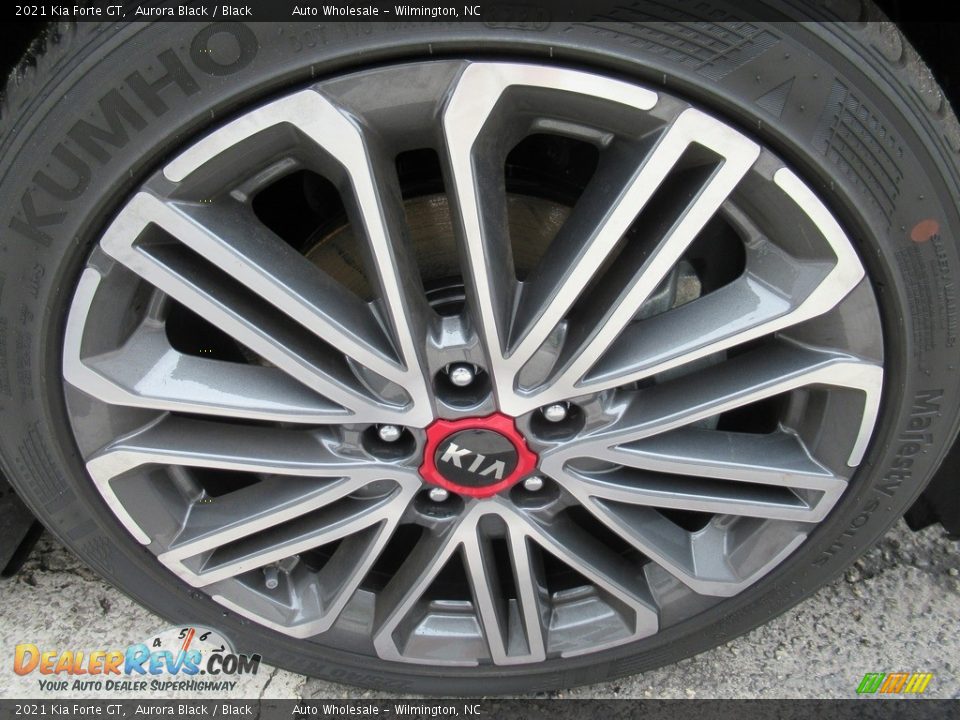 2021 Kia Forte GT Aurora Black / Black Photo #7