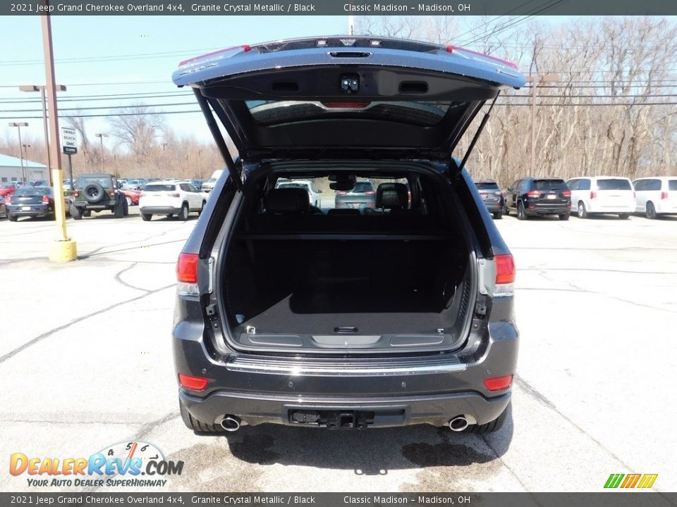 2021 Jeep Grand Cherokee Overland 4x4 Granite Crystal Metallic / Black Photo #13