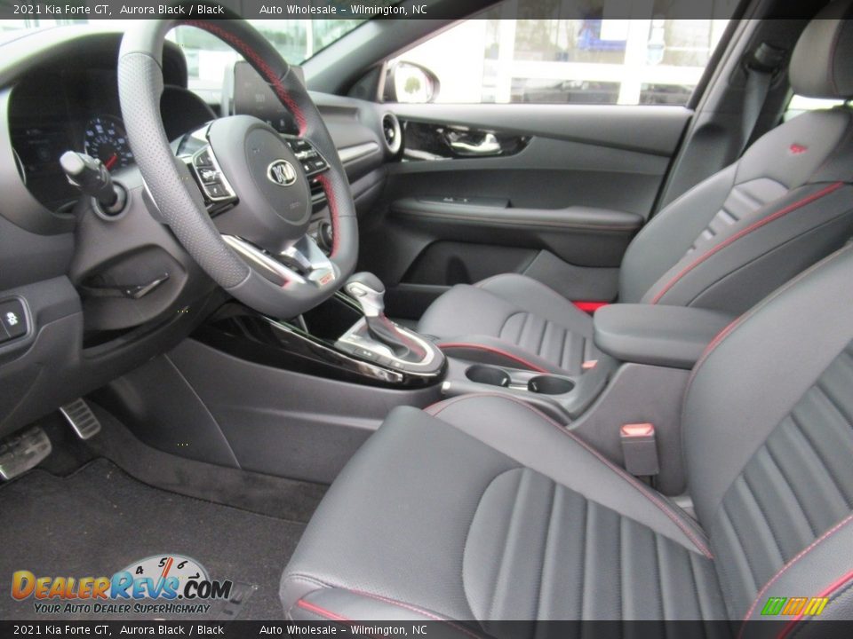 2021 Kia Forte GT Aurora Black / Black Photo #10