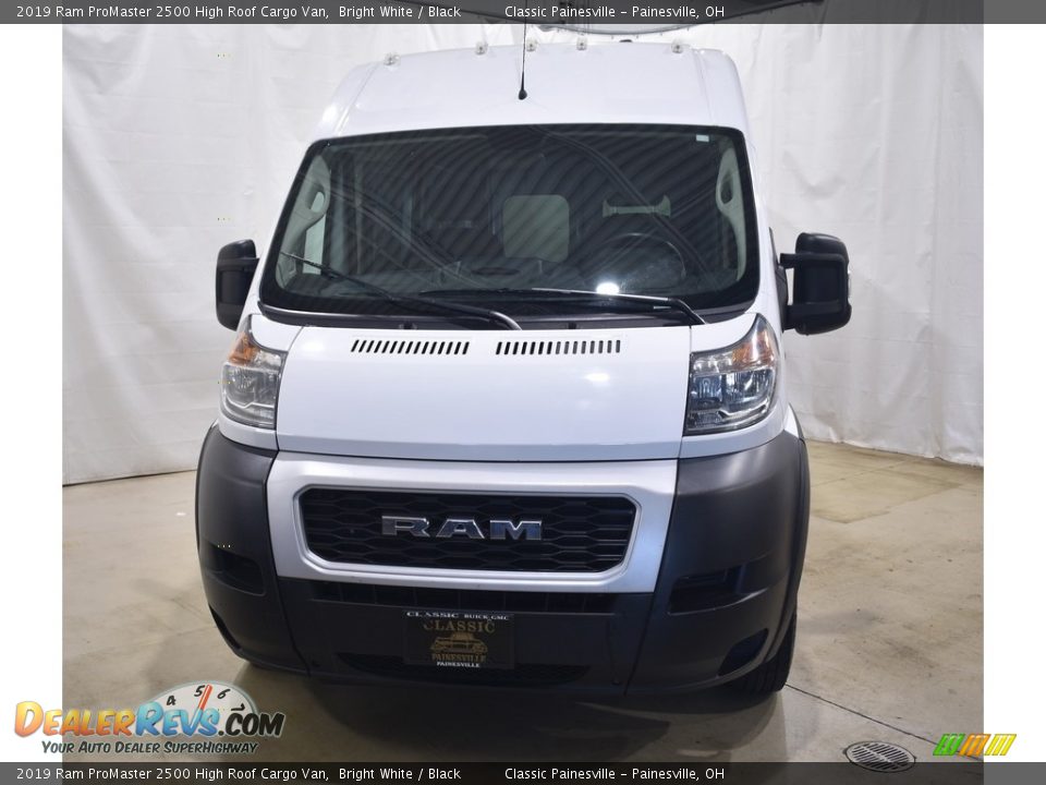 2019 Ram ProMaster 2500 High Roof Cargo Van Bright White / Black Photo #4