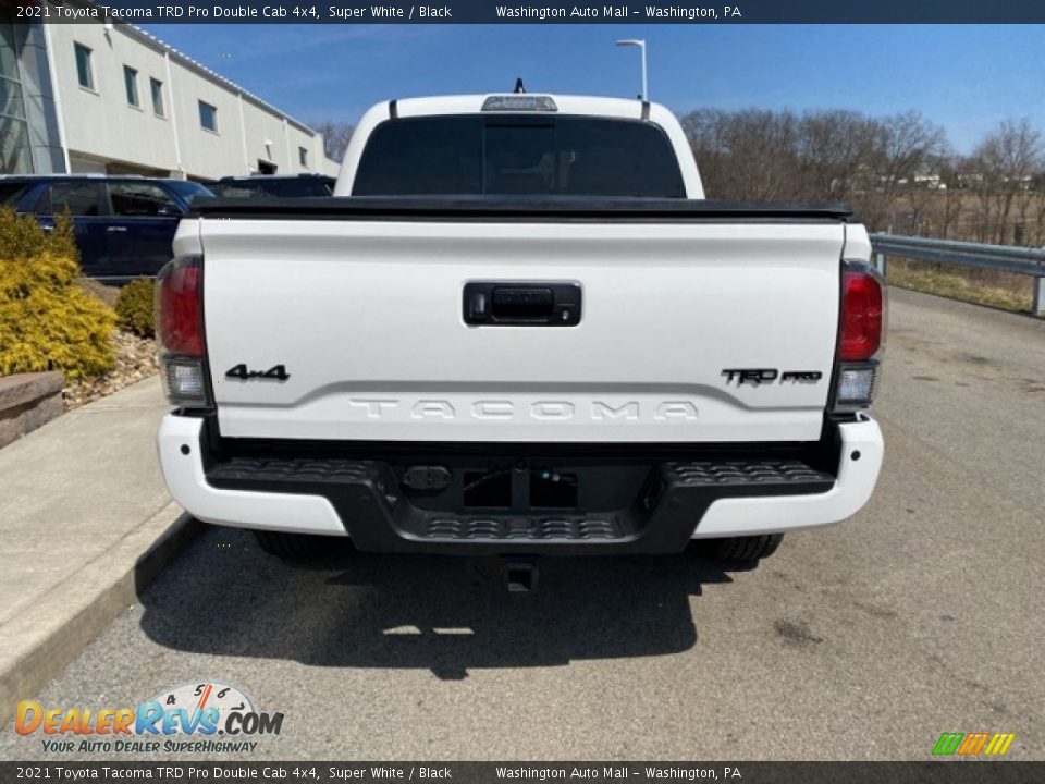 2021 Toyota Tacoma TRD Pro Double Cab 4x4 Super White / Black Photo #16