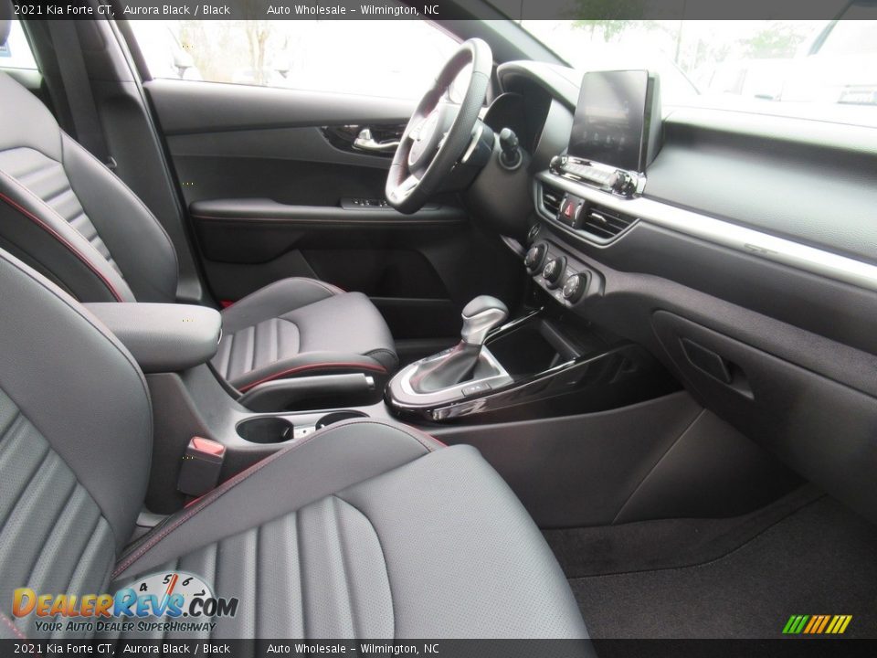 2021 Kia Forte GT Aurora Black / Black Photo #12
