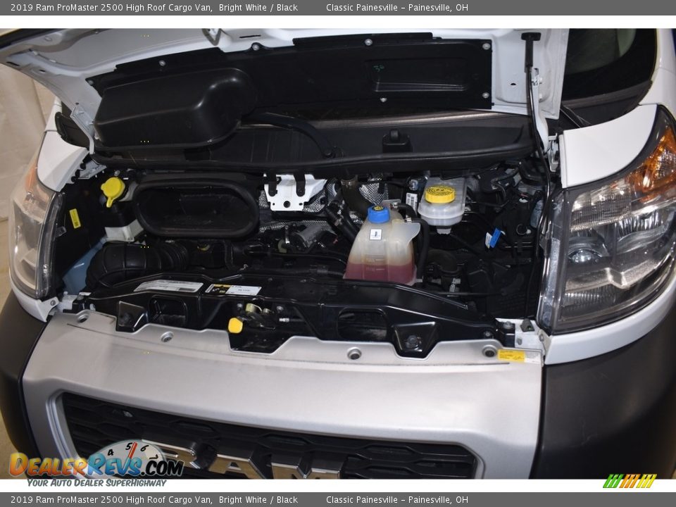 2019 Ram ProMaster 2500 High Roof Cargo Van Bright White / Black Photo #6