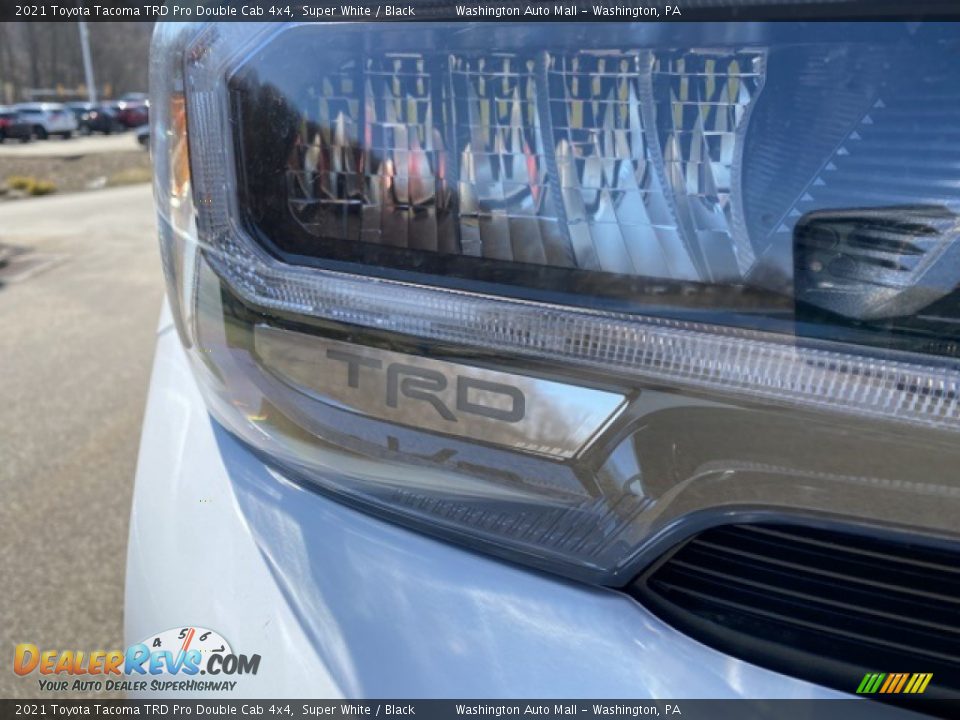 2021 Toyota Tacoma TRD Pro Double Cab 4x4 Super White / Black Photo #18