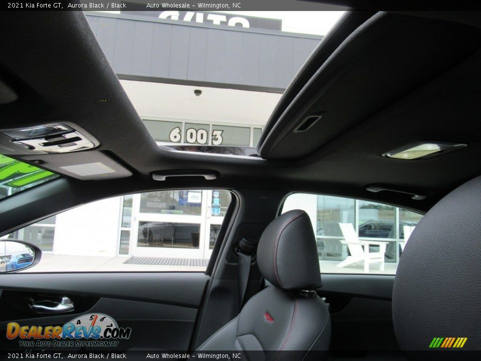 2021 Kia Forte GT Aurora Black / Black Photo #14