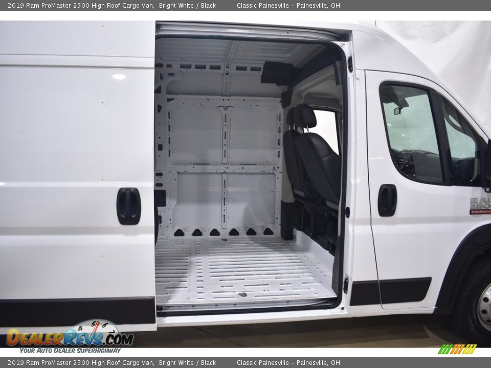 2019 Ram ProMaster 2500 High Roof Cargo Van Bright White / Black Photo #9