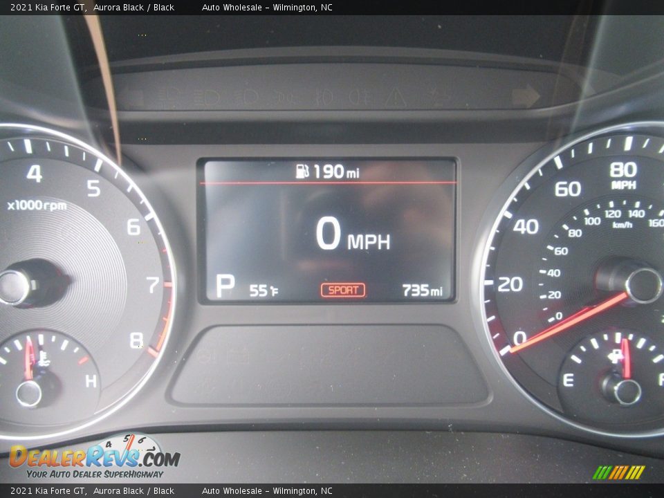 2021 Kia Forte GT Aurora Black / Black Photo #16