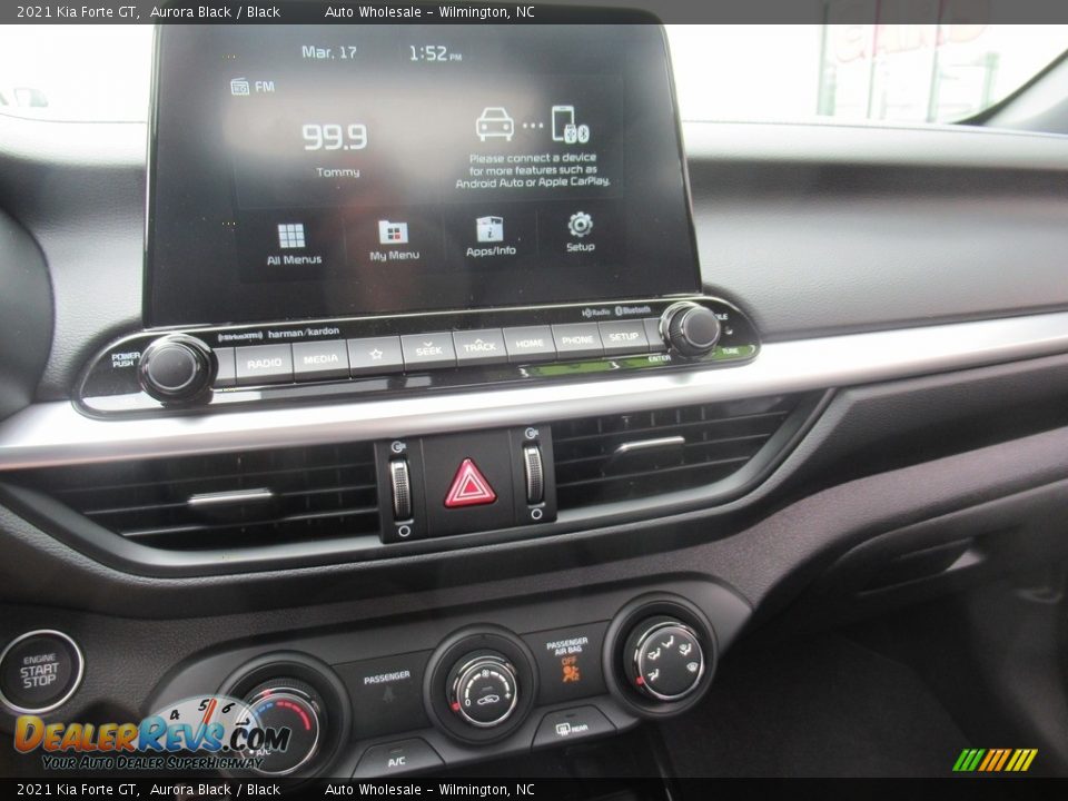 2021 Kia Forte GT Aurora Black / Black Photo #17