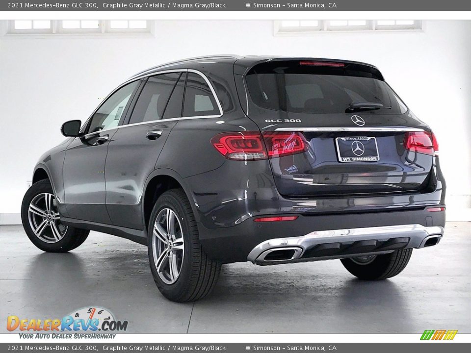 2021 Mercedes-Benz GLC 300 Graphite Gray Metallic / Magma Gray/Black Photo #2