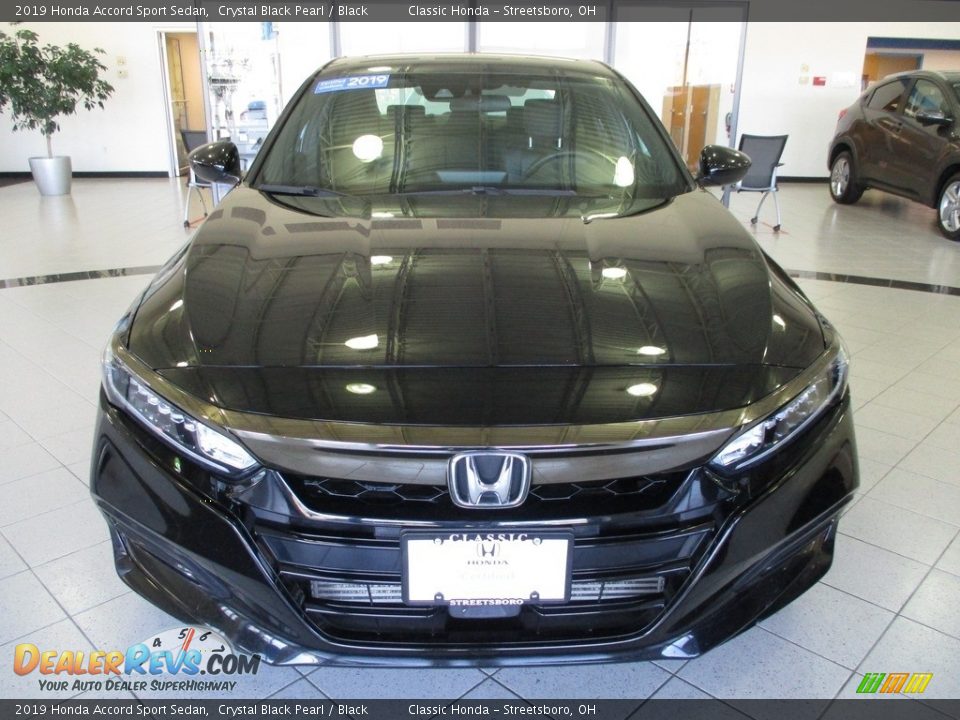 2019 Honda Accord Sport Sedan Crystal Black Pearl / Black Photo #2