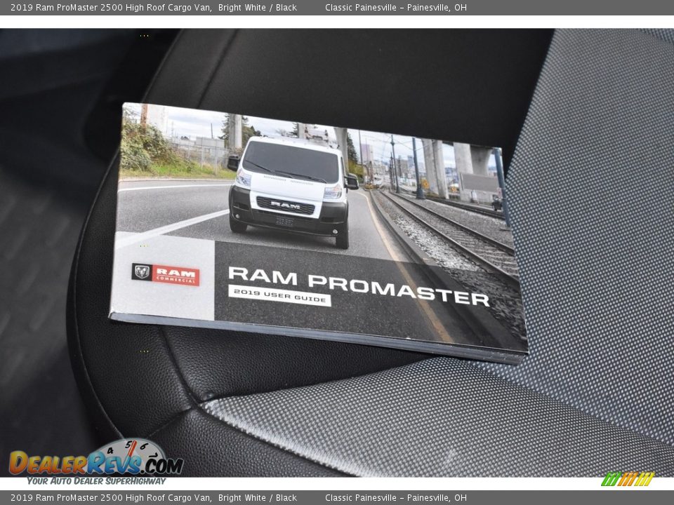2019 Ram ProMaster 2500 High Roof Cargo Van Bright White / Black Photo #14