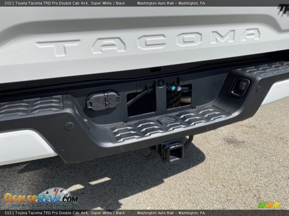 2021 Toyota Tacoma TRD Pro Double Cab 4x4 Super White / Black Photo #28