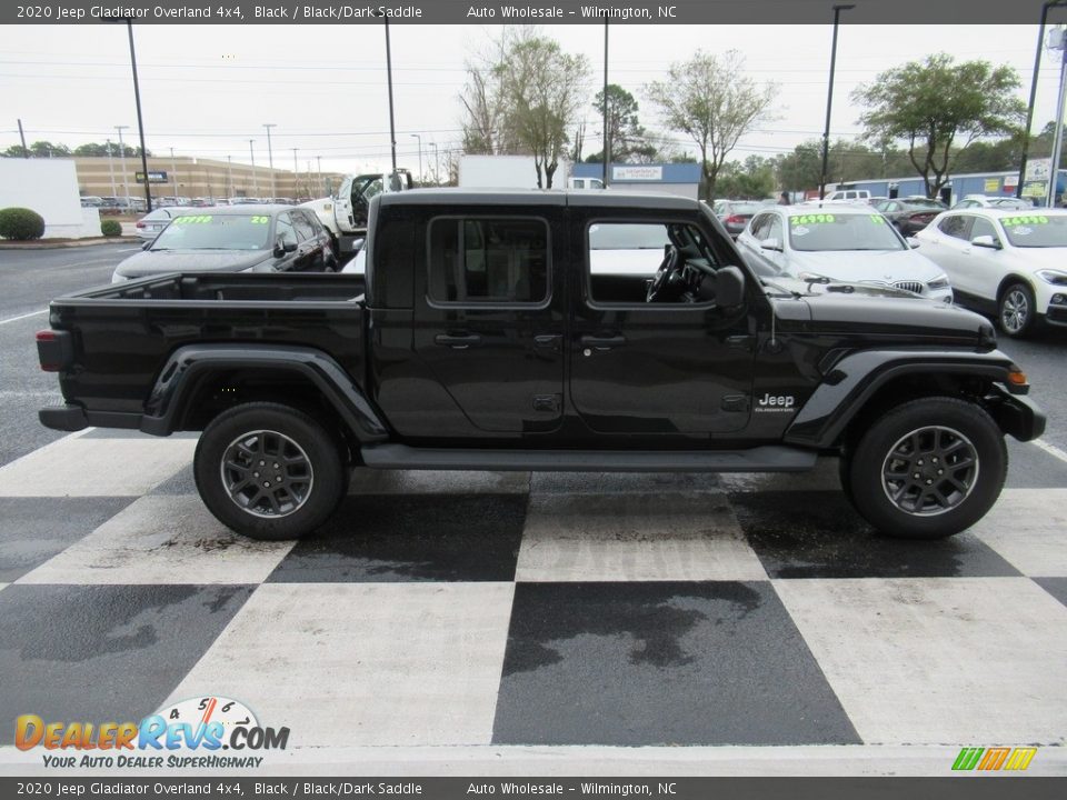 2020 Jeep Gladiator Overland 4x4 Black / Black/Dark Saddle Photo #3