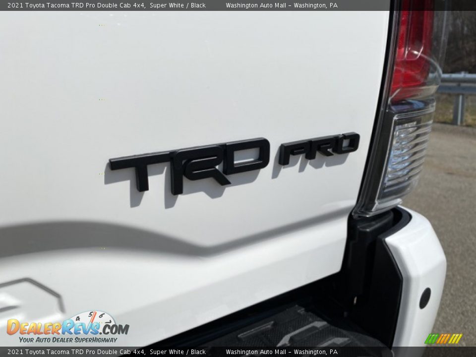 2021 Toyota Tacoma TRD Pro Double Cab 4x4 Super White / Black Photo #29