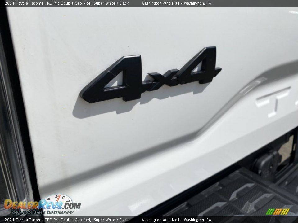 2021 Toyota Tacoma TRD Pro Double Cab 4x4 Super White / Black Photo #30