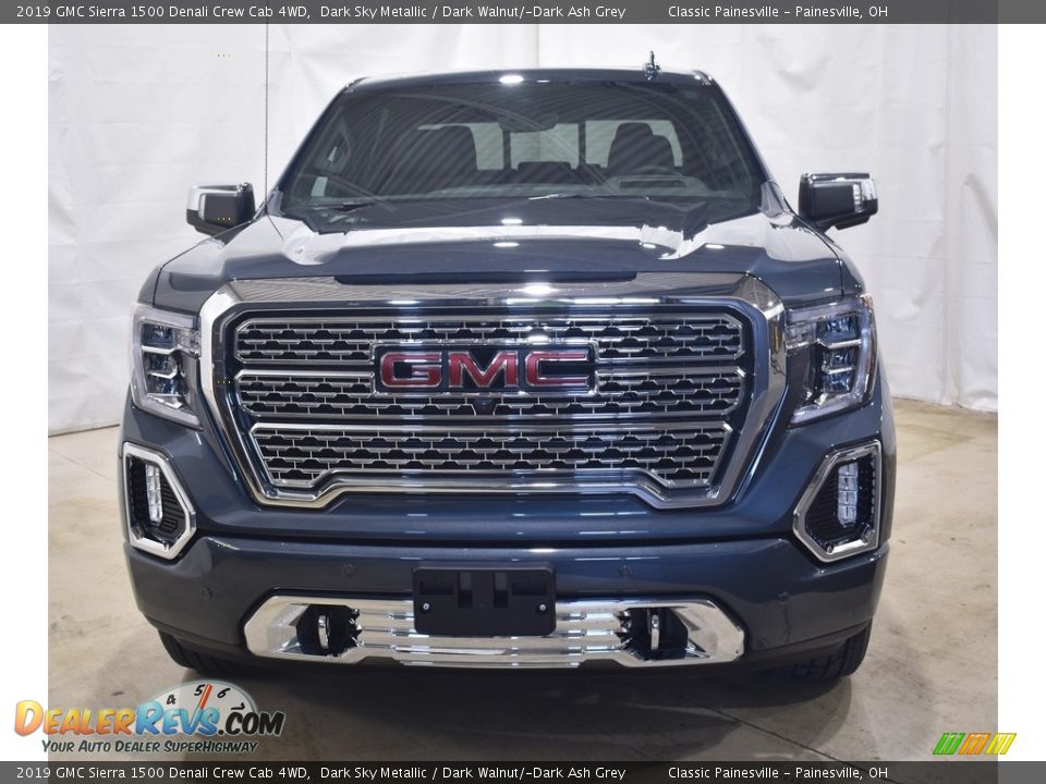 2019 GMC Sierra 1500 Denali Crew Cab 4WD Dark Sky Metallic / Dark Walnut/­Dark Ash Grey Photo #4