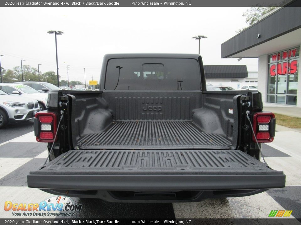 2020 Jeep Gladiator Overland 4x4 Black / Black/Dark Saddle Photo #5