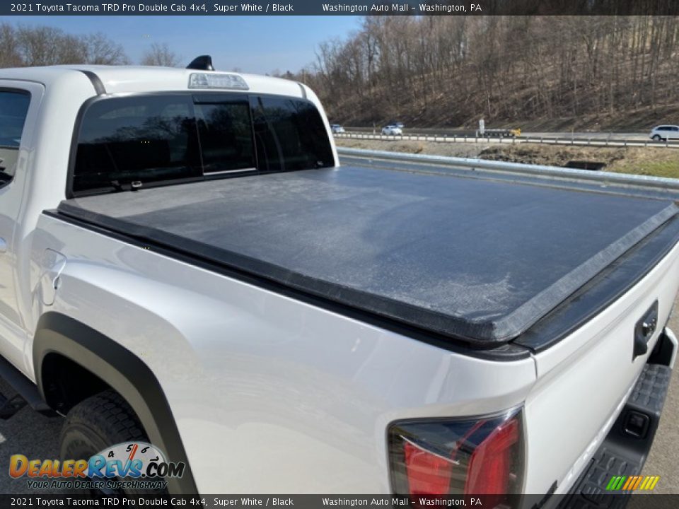 2021 Toyota Tacoma TRD Pro Double Cab 4x4 Super White / Black Photo #32