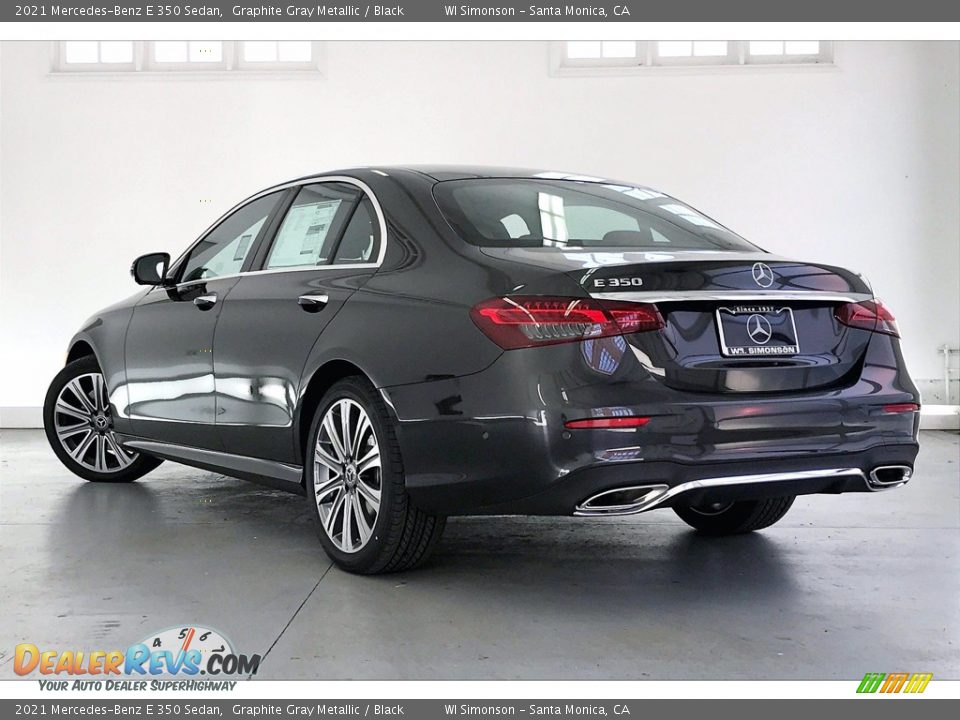 2021 Mercedes-Benz E 350 Sedan Graphite Gray Metallic / Black Photo #2