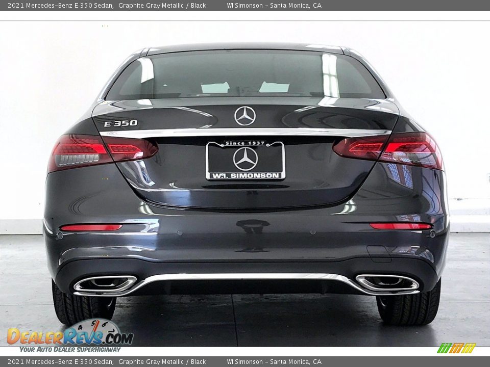 2021 Mercedes-Benz E 350 Sedan Graphite Gray Metallic / Black Photo #3
