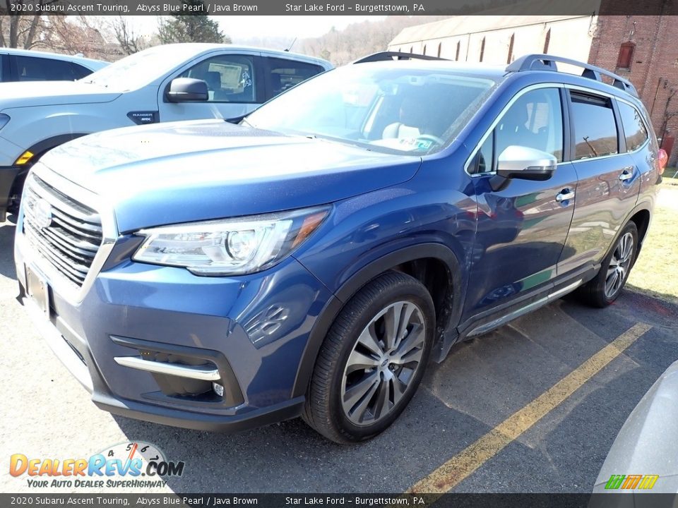2020 Subaru Ascent Touring Abyss Blue Pearl / Java Brown Photo #1