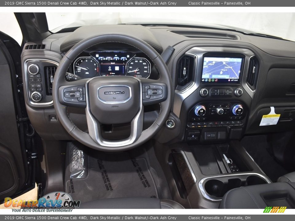 2019 GMC Sierra 1500 Denali Crew Cab 4WD Dark Sky Metallic / Dark Walnut/­Dark Ash Grey Photo #13