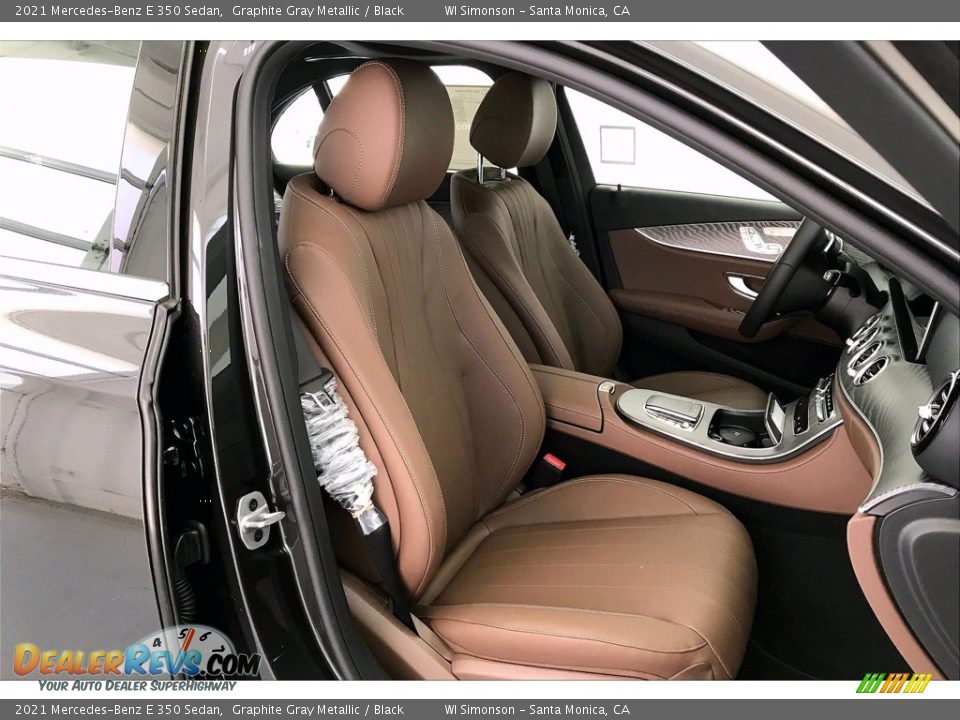 2021 Mercedes-Benz E 350 Sedan Graphite Gray Metallic / Black Photo #5