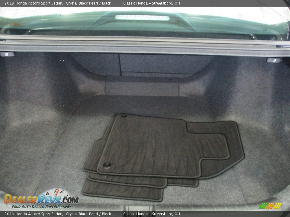 2019 Honda Accord Sport Sedan Crystal Black Pearl / Black Photo #20