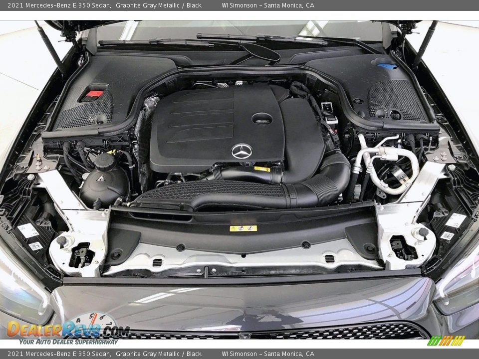 2021 Mercedes-Benz E 350 Sedan Graphite Gray Metallic / Black Photo #8