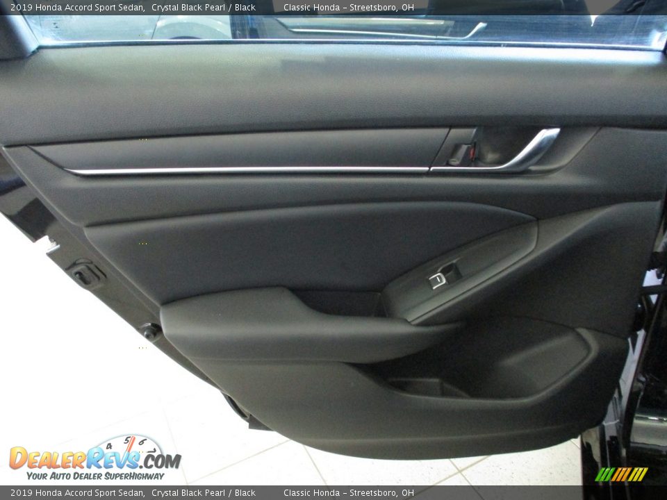 2019 Honda Accord Sport Sedan Crystal Black Pearl / Black Photo #22