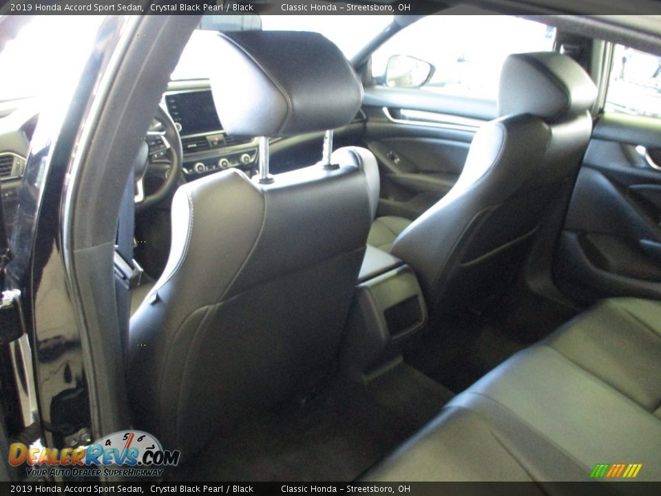 2019 Honda Accord Sport Sedan Crystal Black Pearl / Black Photo #23