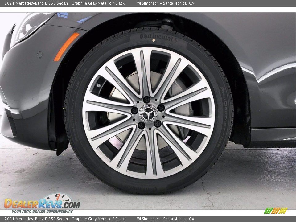 2021 Mercedes-Benz E 350 Sedan Graphite Gray Metallic / Black Photo #9