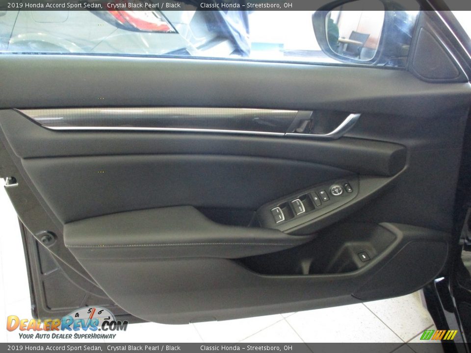 2019 Honda Accord Sport Sedan Crystal Black Pearl / Black Photo #25