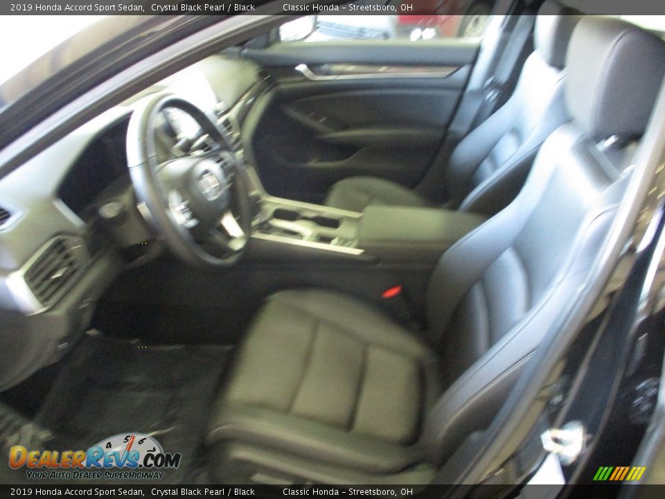 2019 Honda Accord Sport Sedan Crystal Black Pearl / Black Photo #27
