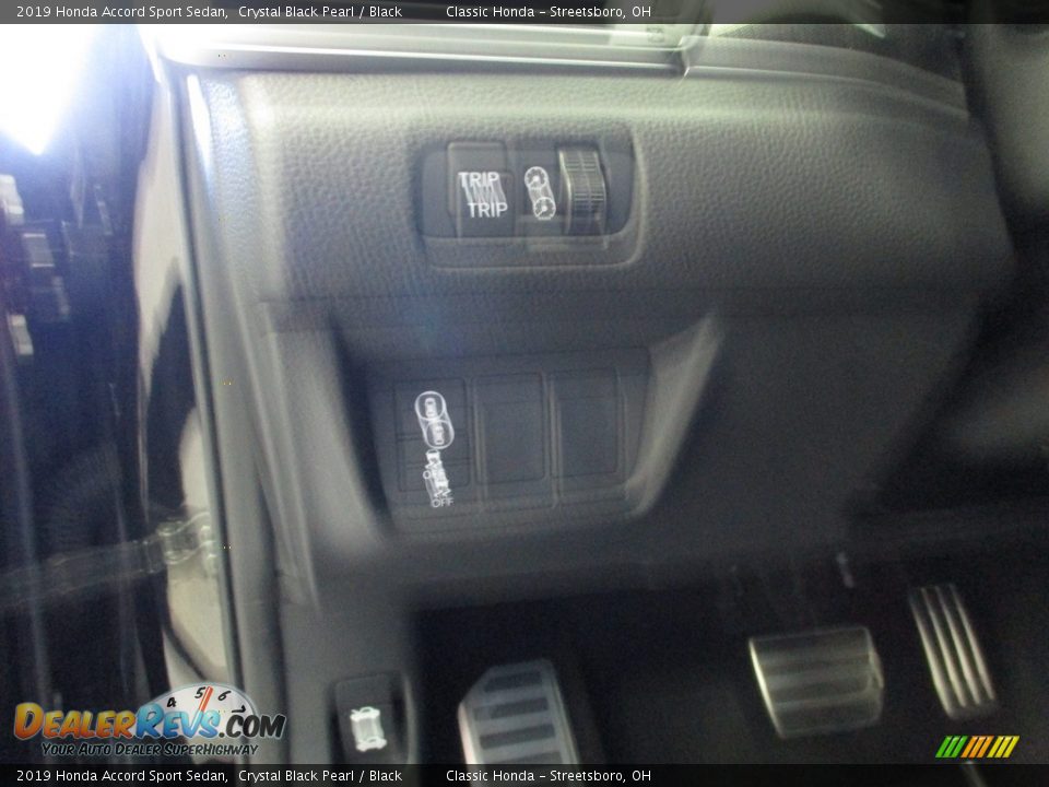 2019 Honda Accord Sport Sedan Crystal Black Pearl / Black Photo #28