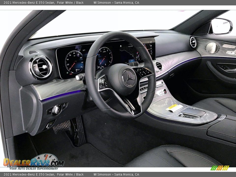 2021 Mercedes-Benz E 350 Sedan Polar White / Black Photo #4