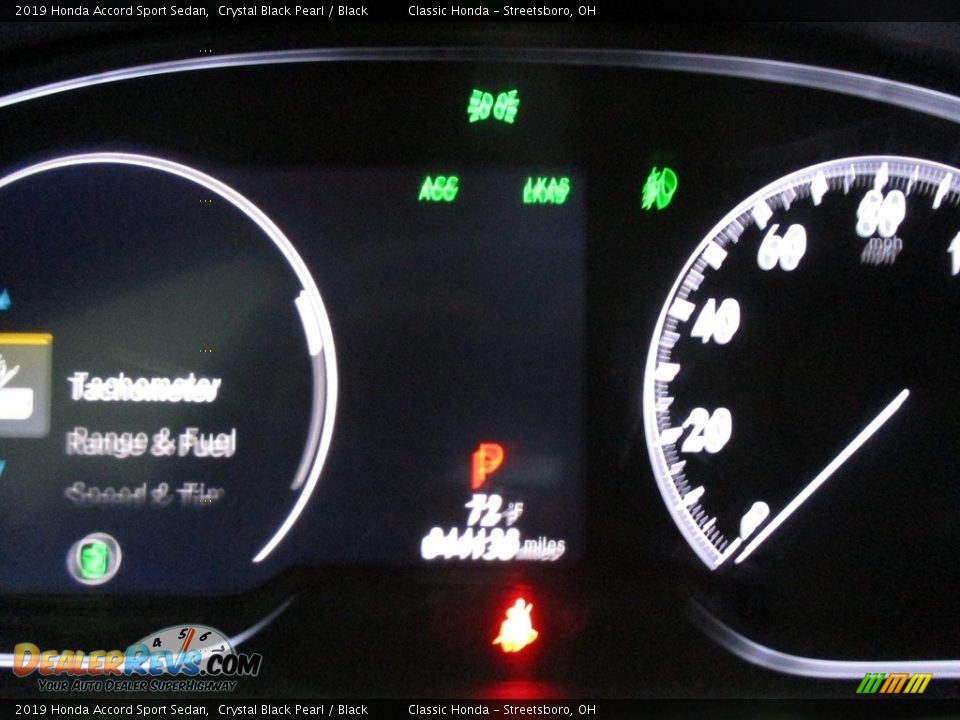 2019 Honda Accord Sport Sedan Crystal Black Pearl / Black Photo #32