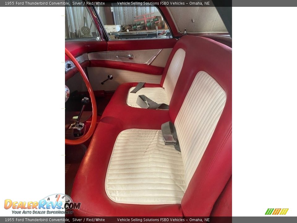 Front Seat of 1955 Ford Thunderbird Convertible Photo #5