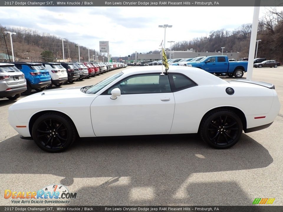 2017 Dodge Challenger SXT White Knuckle / Black Photo #2