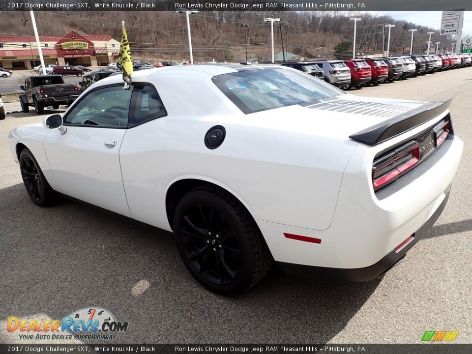 2017 Dodge Challenger SXT White Knuckle / Black Photo #3