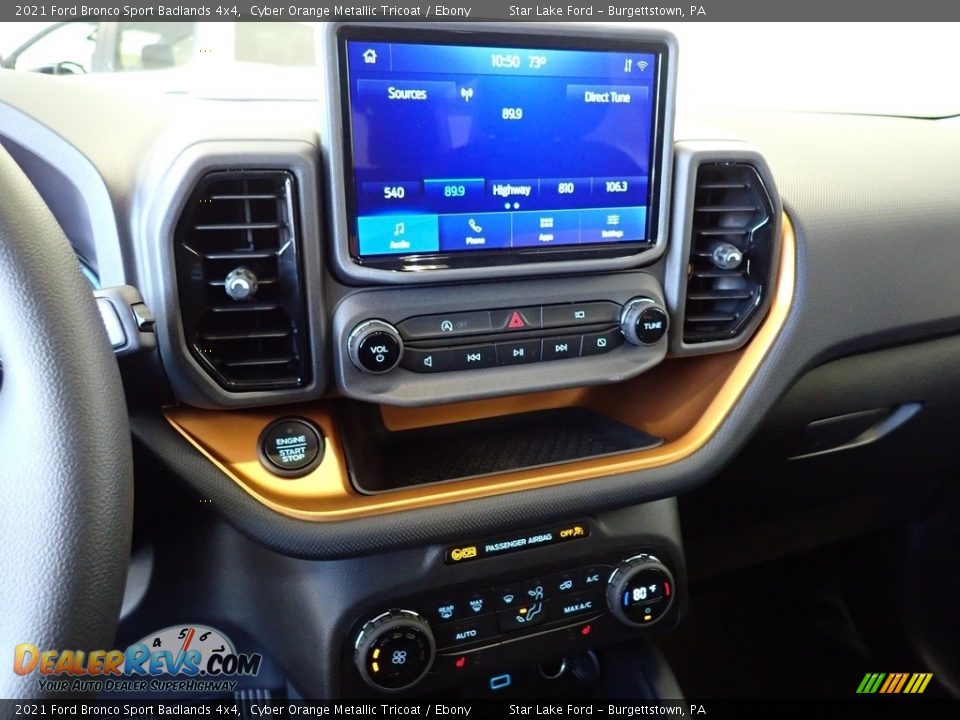 Controls of 2021 Ford Bronco Sport Badlands 4x4 Photo #20