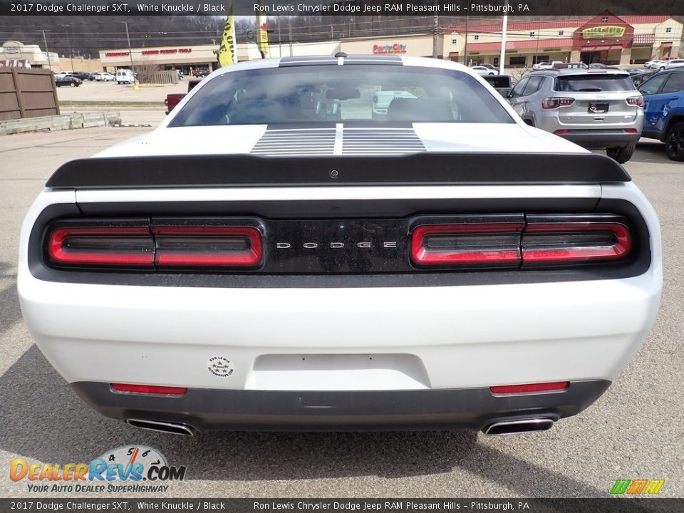 2017 Dodge Challenger SXT White Knuckle / Black Photo #4