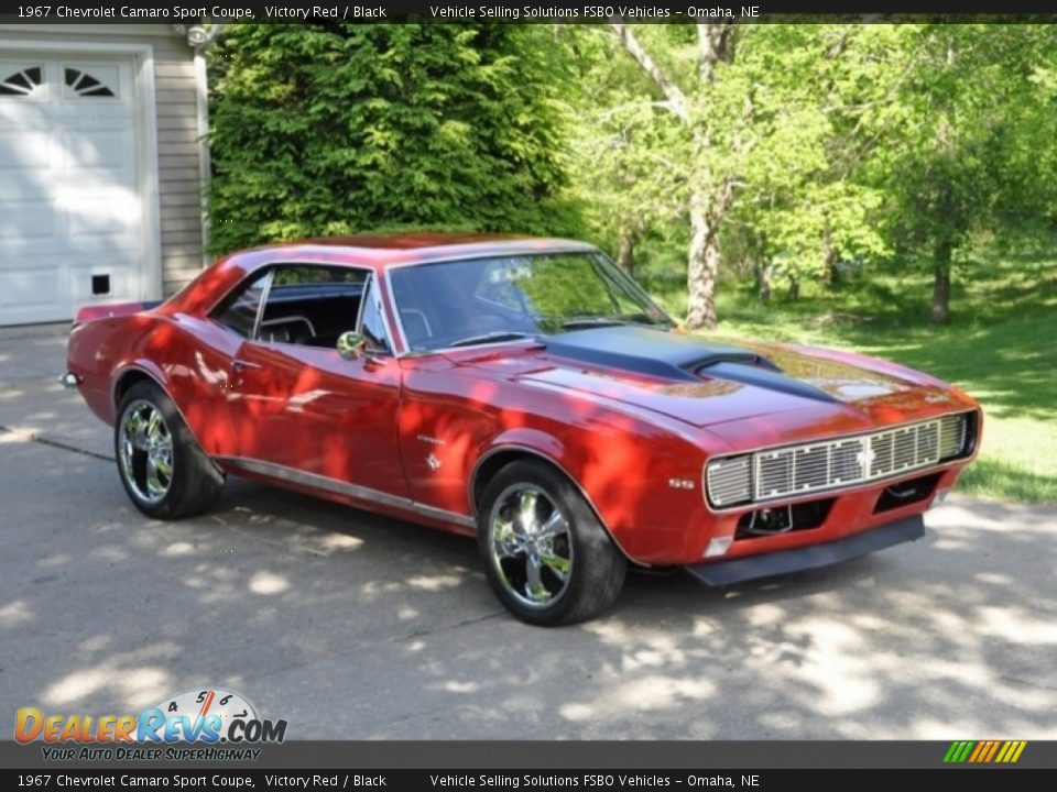 1967 Chevrolet Camaro Sport Coupe Victory Red / Black Photo #1