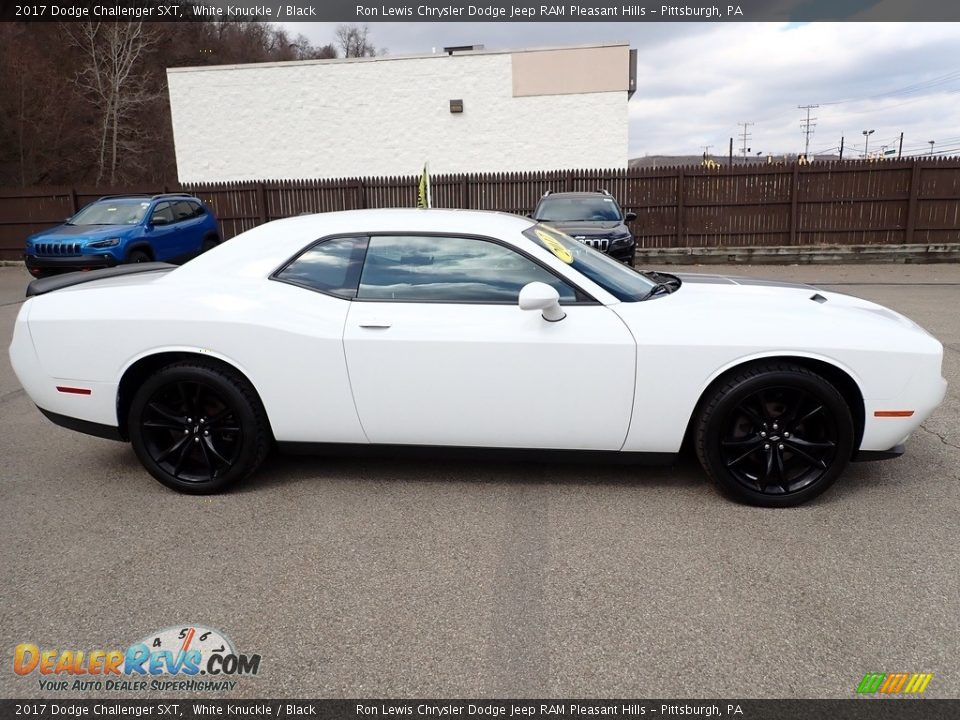 2017 Dodge Challenger SXT White Knuckle / Black Photo #7