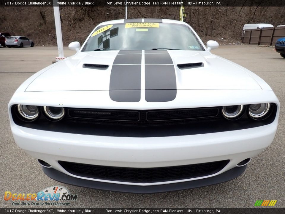 2017 Dodge Challenger SXT White Knuckle / Black Photo #9