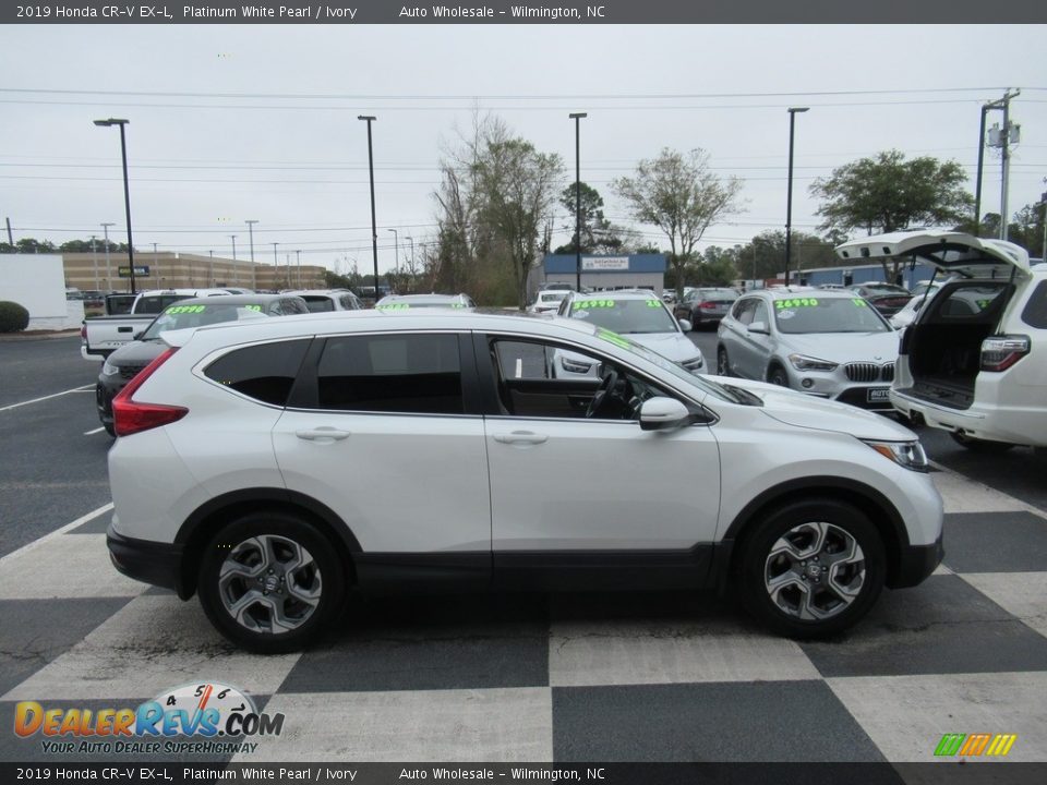 2019 Honda CR-V EX-L Platinum White Pearl / Ivory Photo #3